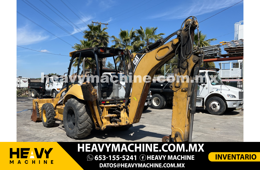 Maquinaria Pesada Retroexcavadora 2009 Cat 420 E